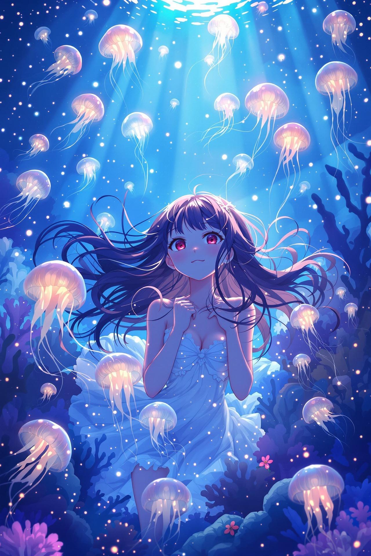 深海回响 - 深海の響き - Shinkai no Hibiki 国产动漫海报