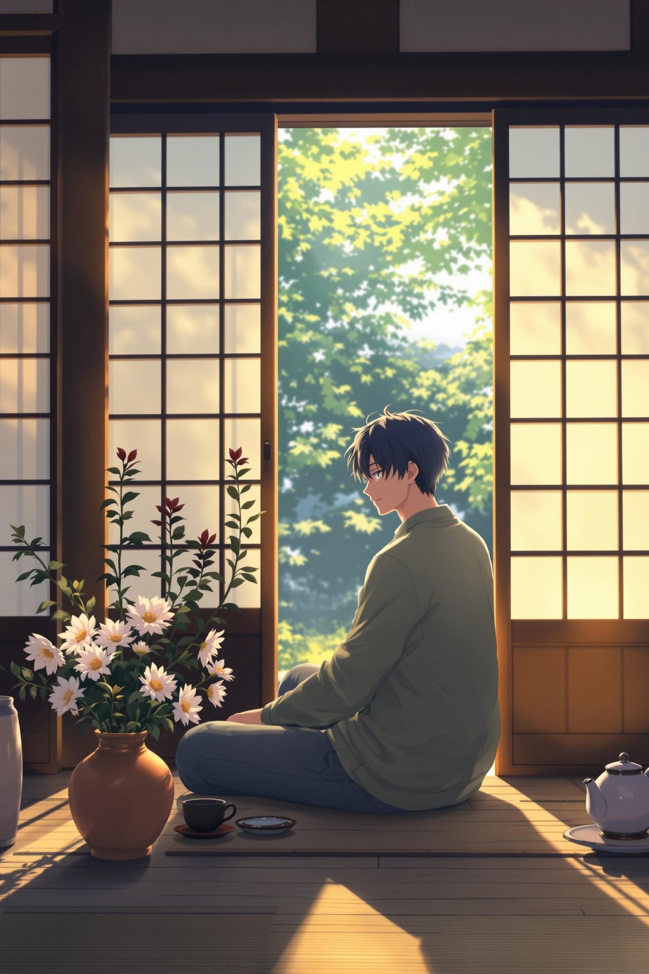 花与茶之间 - 花と茶のあいだ - Hana to Cha no Aida 国产动漫海报