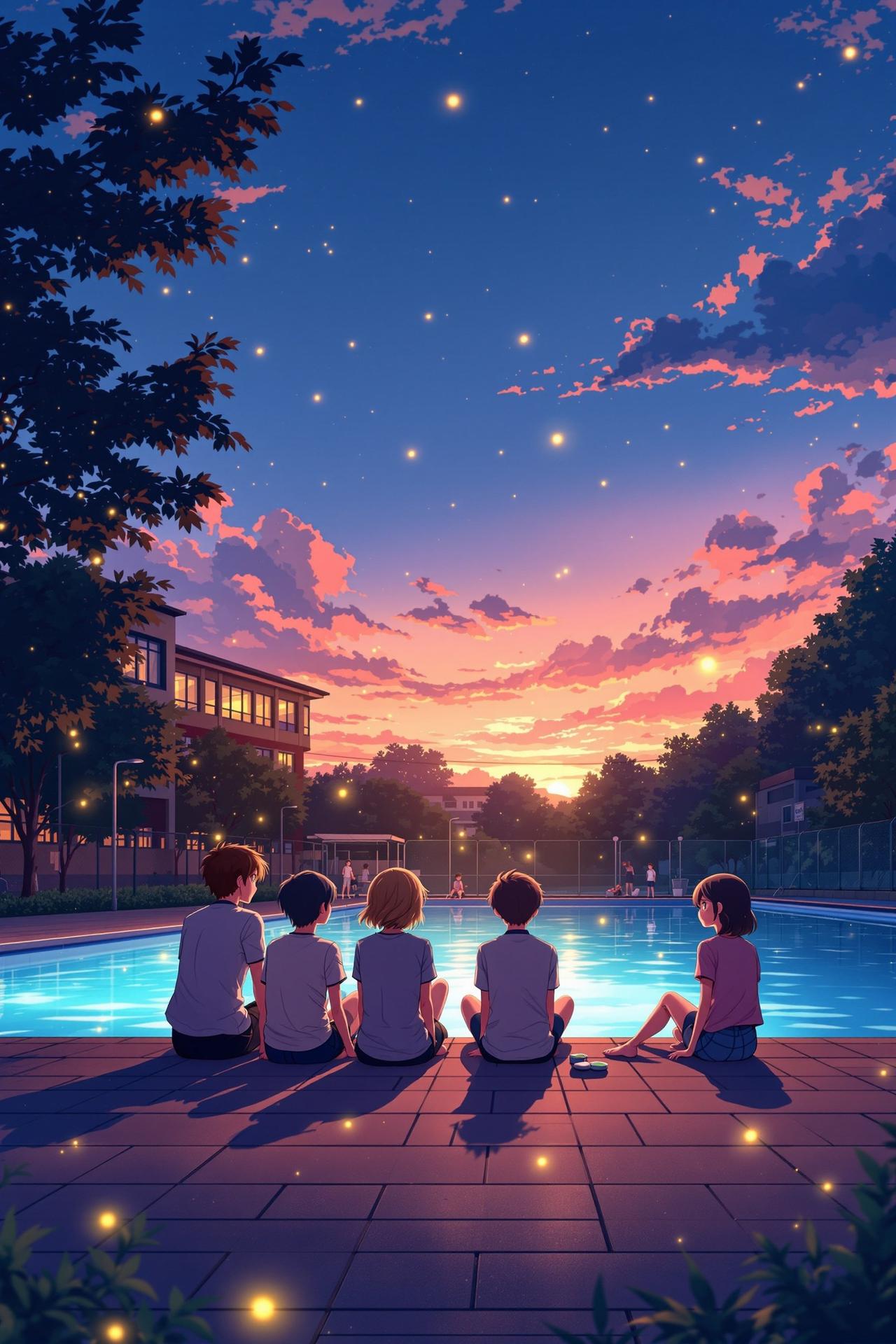 夏日柠檬汽水 - 夏のレモネード - Natsu no Lemonade 国产动漫海报